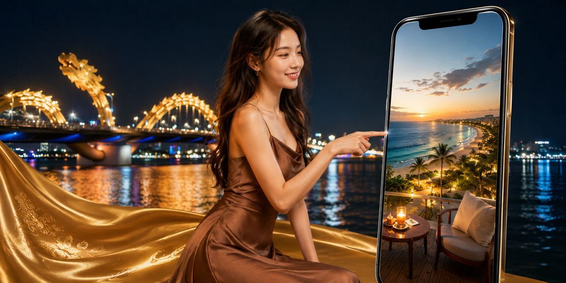 Người chơi sử dụng điện thoại trải nghiệm casino di động tại Đà Nẵng